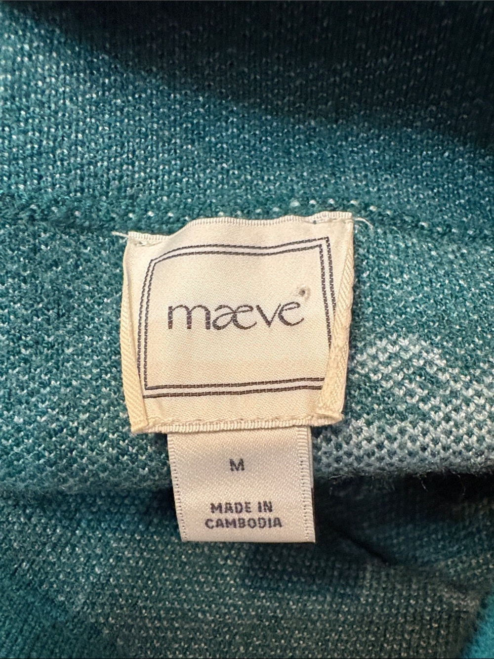 Anthropologie Maeve CARYS Mock Neck Sweater Womens Medium Dachshund Dog Green -M - Picture 6 of 7